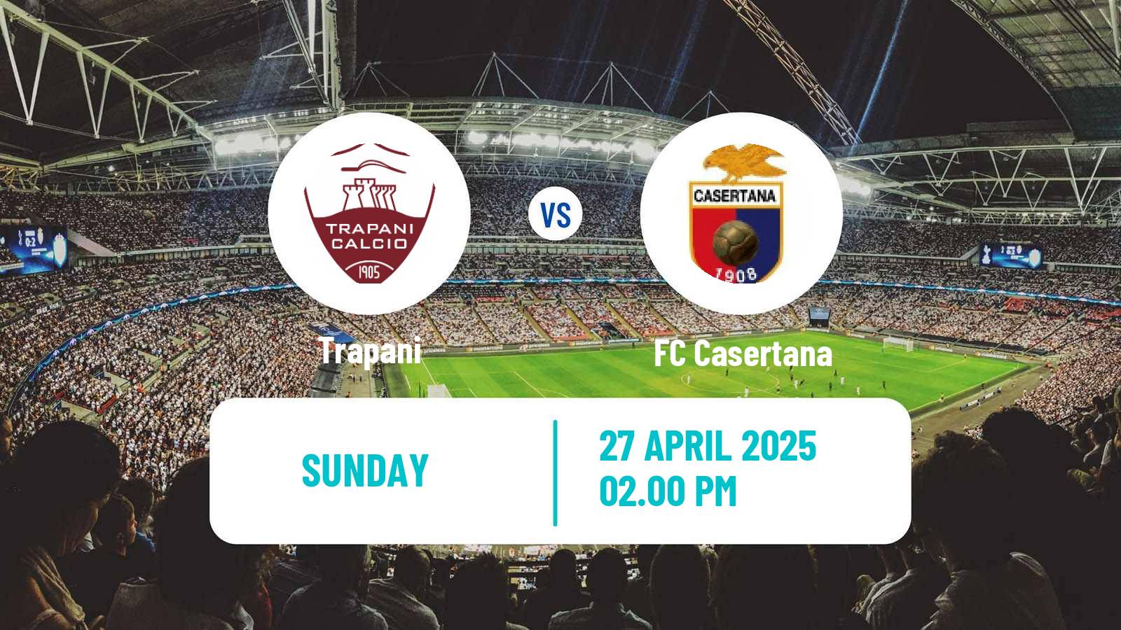 Soccer Italian Serie C Group C Trapani - Casertana