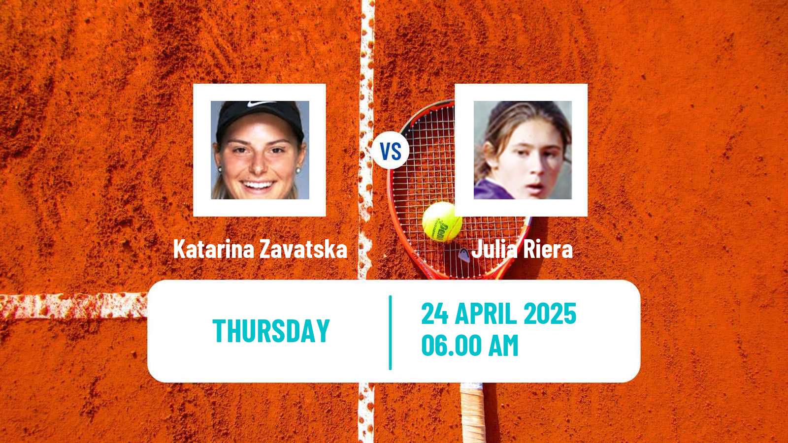 Tennis ITF W75 Chiasso Women Katarina Zavatska - Julia Riera