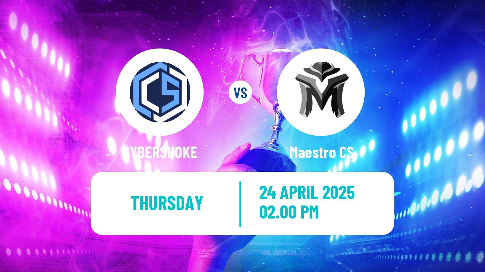 Esports Counter Strike Conquest Of Prague CYBERSHOKE - Maestro