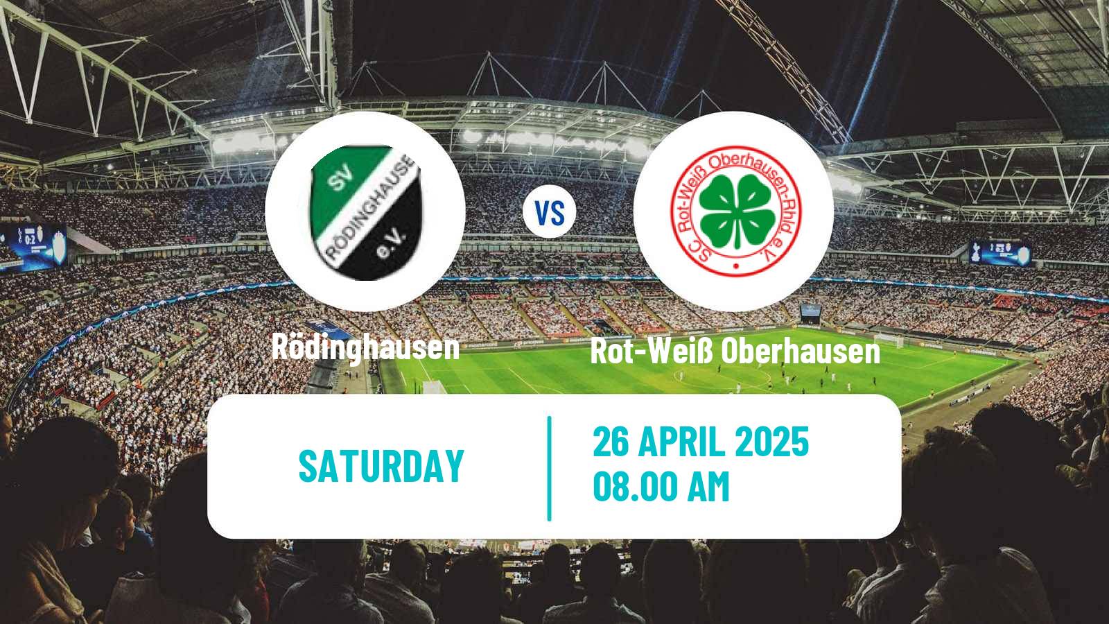 Soccer German Regionalliga West Rödinghausen - Rot-Weiß Oberhausen