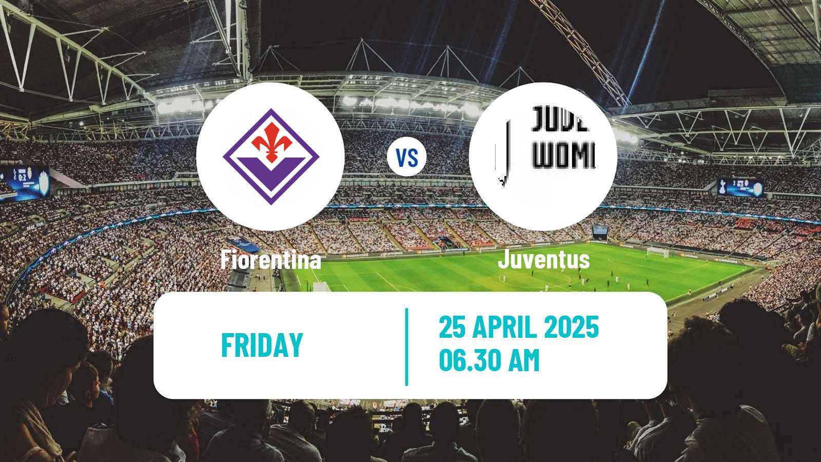 Soccer Italian Serie A Women Fiorentina - Juventus