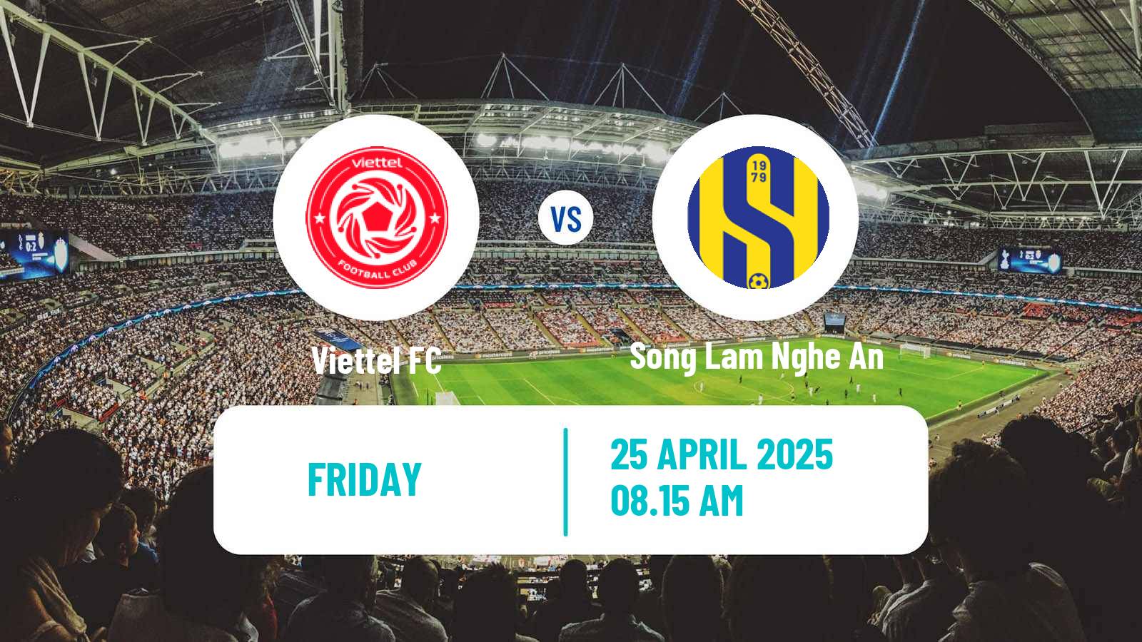 Soccer Vietnamese V League 1 Viettel - Song Lam Nghe An