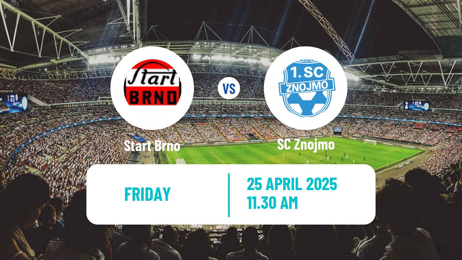 Soccer Czech MSFL Start Brno - Znojmo