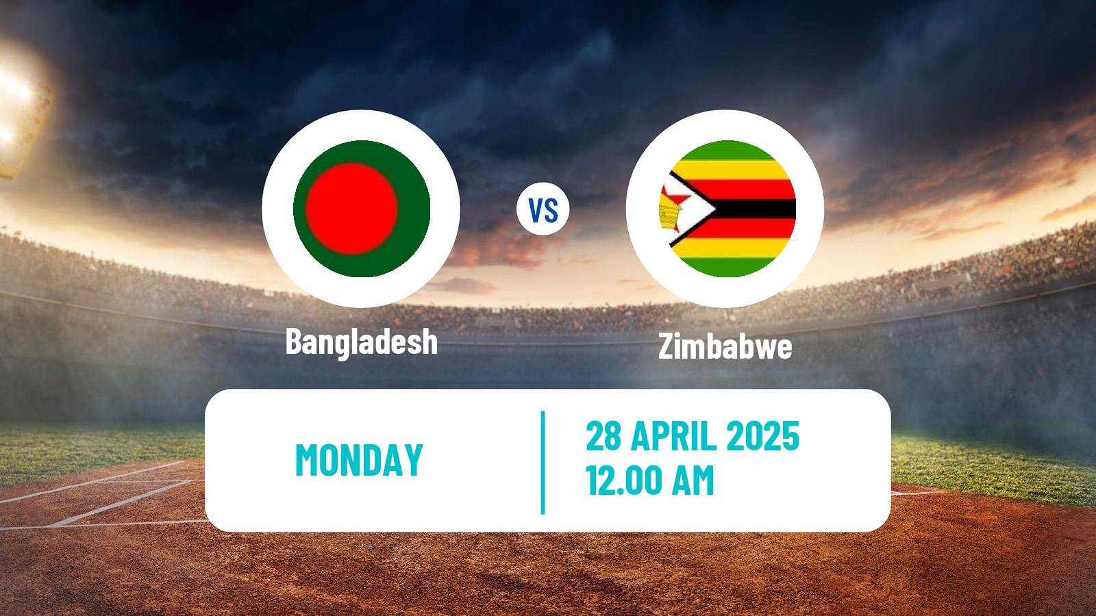 Cricket Test Series Bangladesh - Zimbabwe