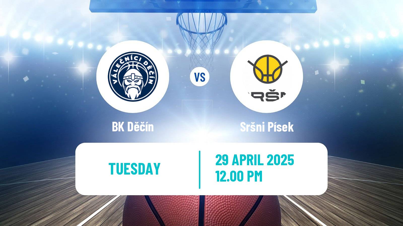 Basketball Czech NBL Děčín - Sršni Písek