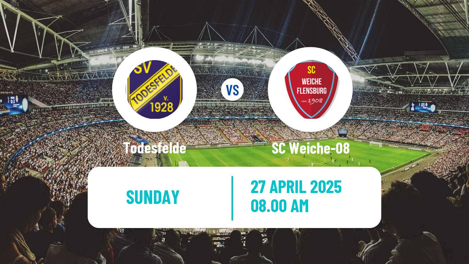 Soccer German Regionalliga North Todesfelde - SC Weiche-08