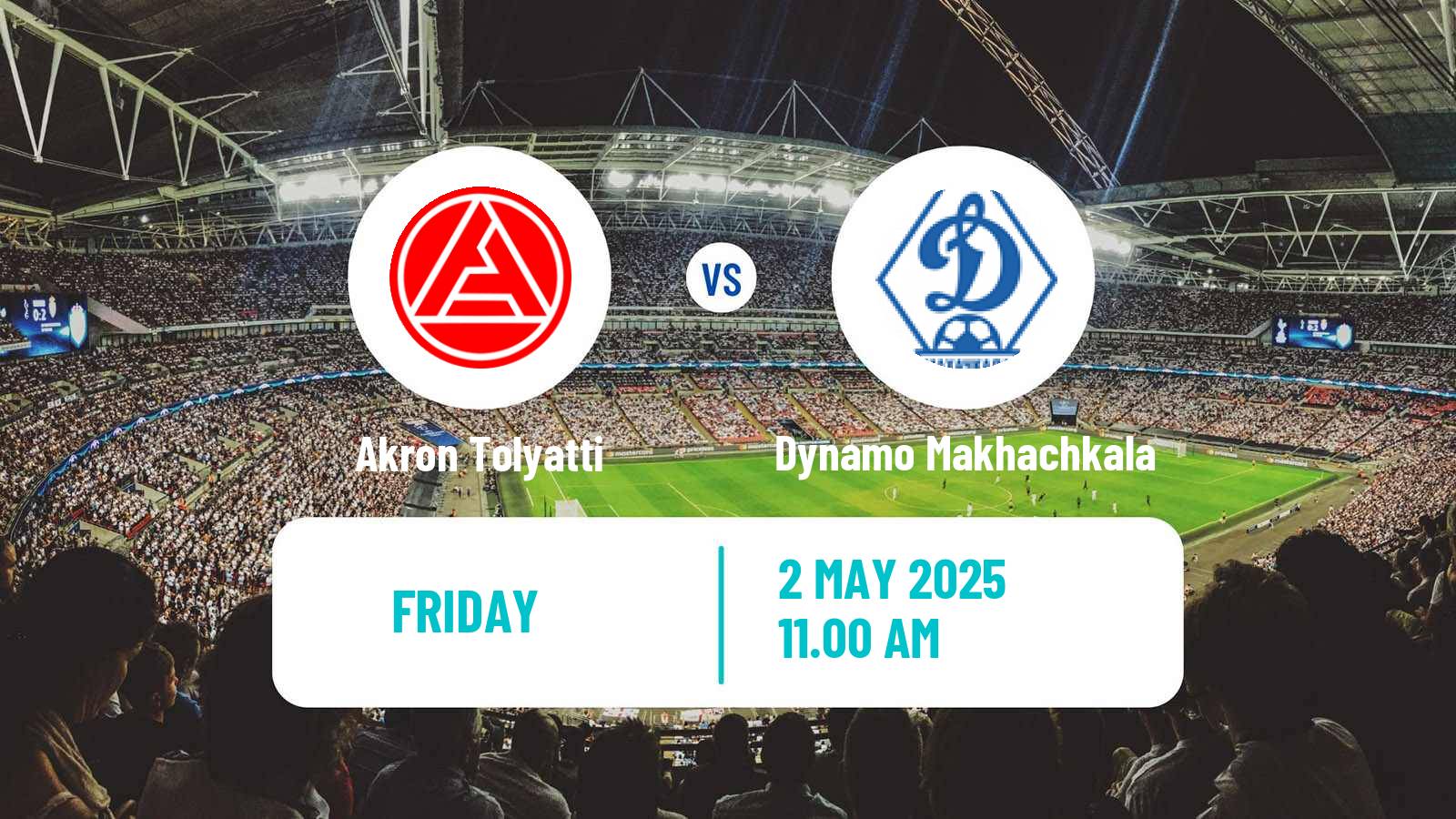 Soccer Russian Premier League Akron Tolyatti - Dynamo Makhachkala