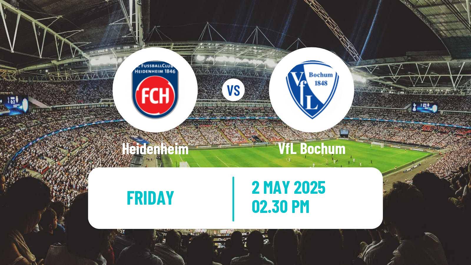 Soccer German Bundesliga Heidenheim - Bochum