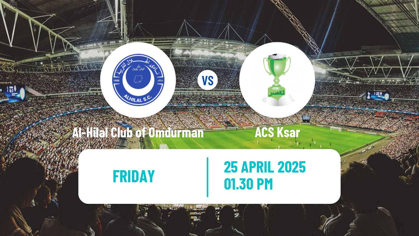 Soccer Mauritania Ligue 1 Al-Hilal Club of Omdurman - Ksar