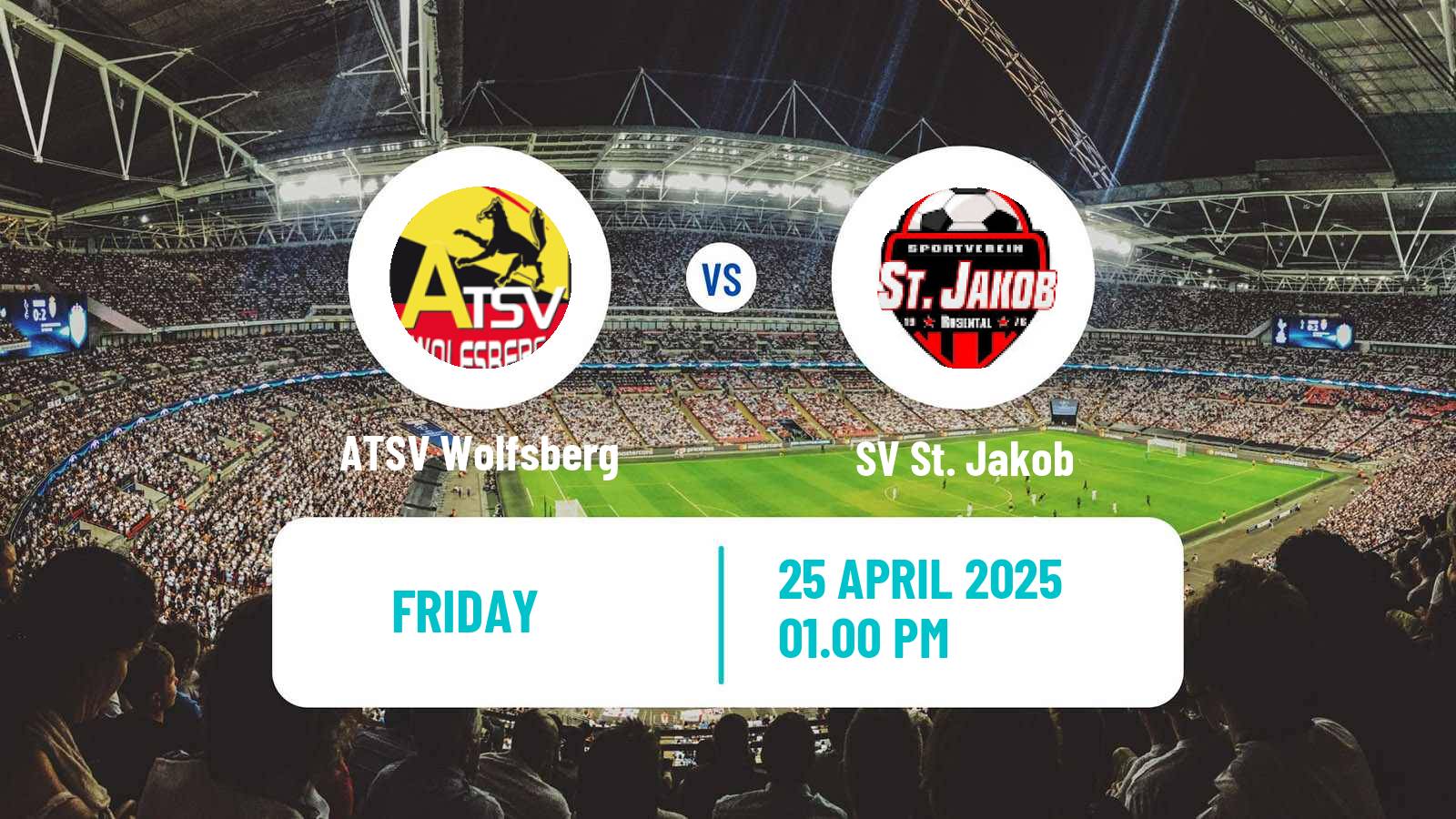 Soccer Austrian Landesliga Karnten ATSV Wolfsberg - St. Jakob