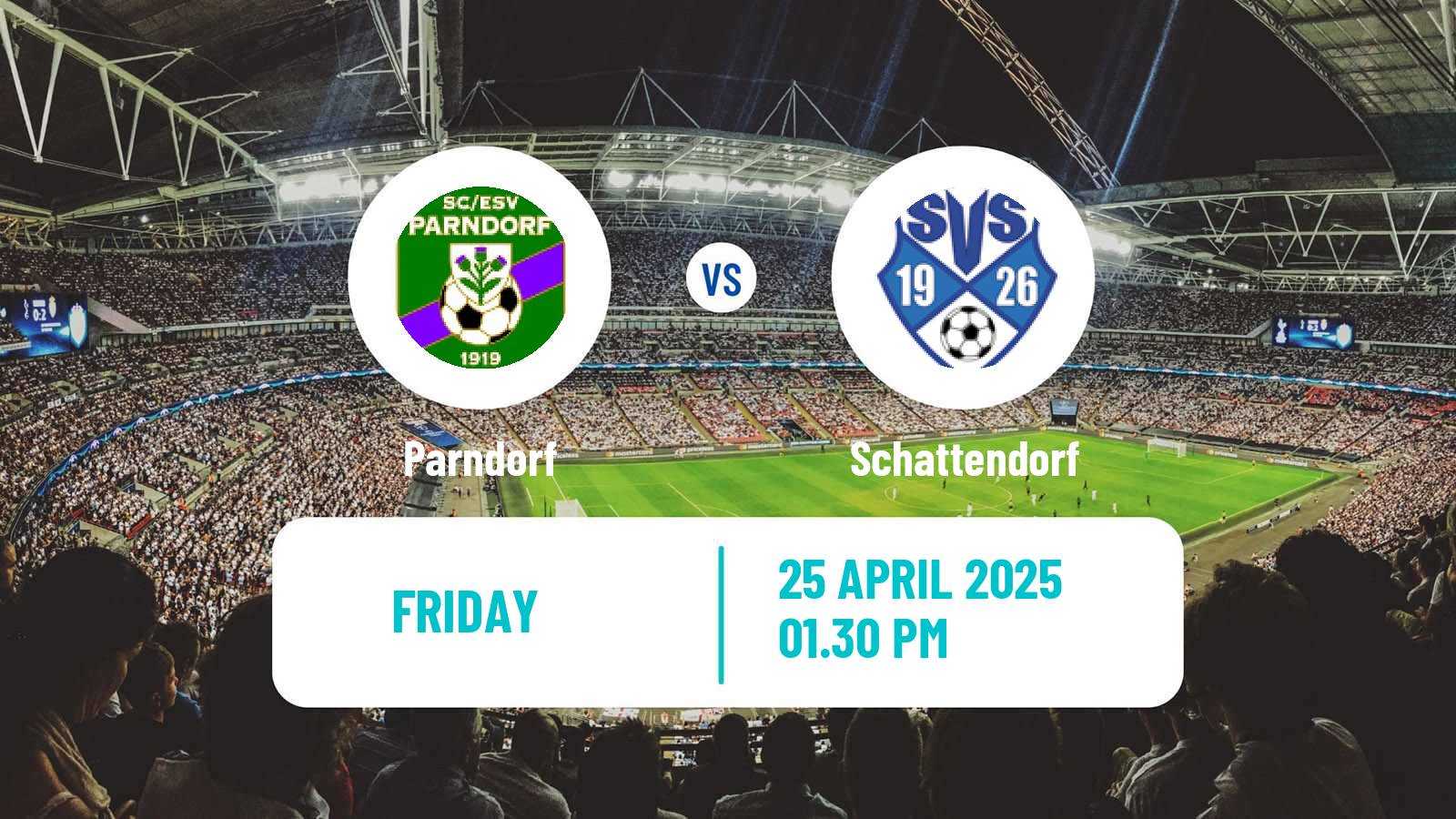 Soccer Austrian Landesliga Burgenland Parndorf - Schattendorf