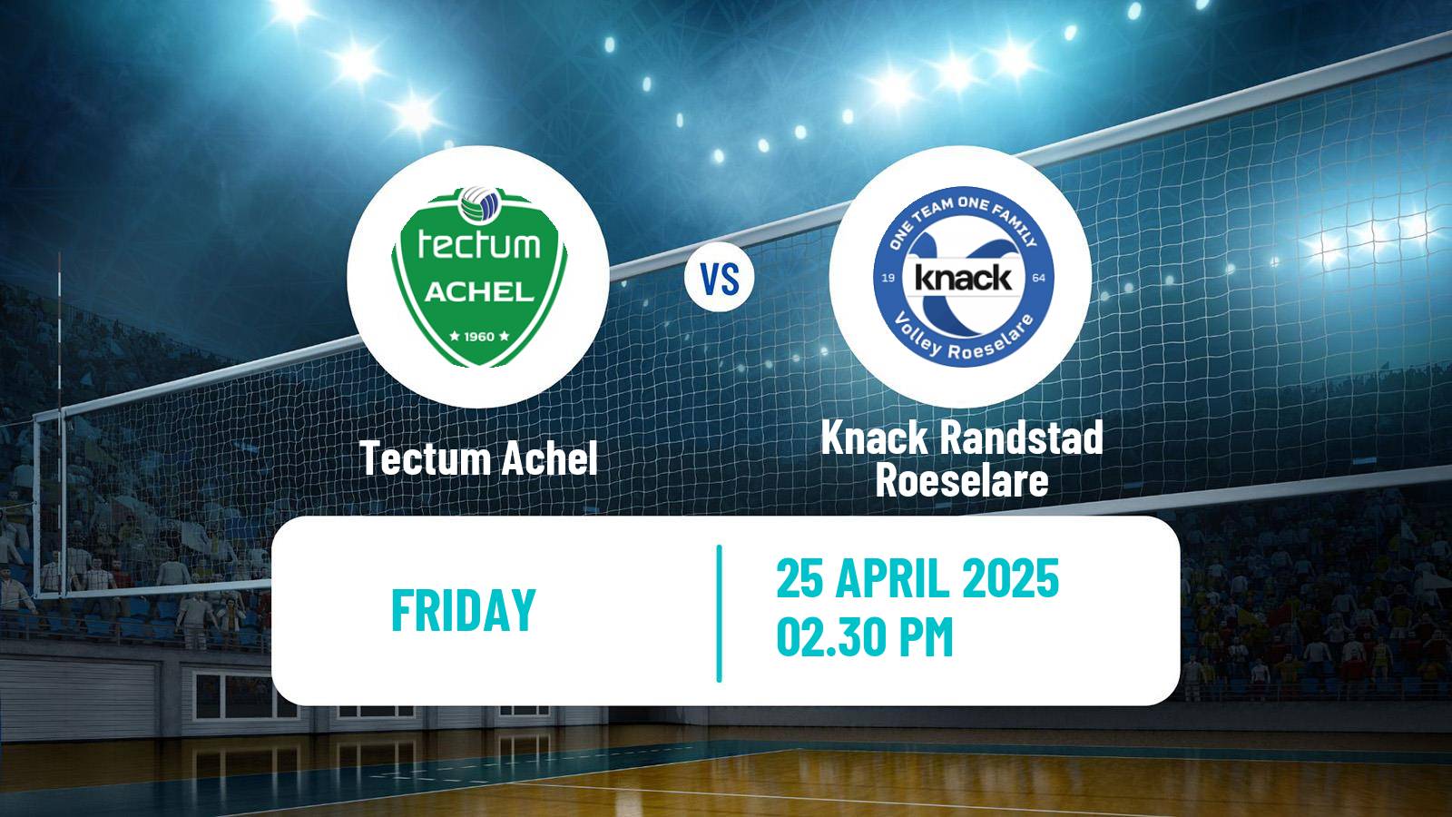 Volleyball Belgian League Volleyball Achel - Knack Randstad Roeselare