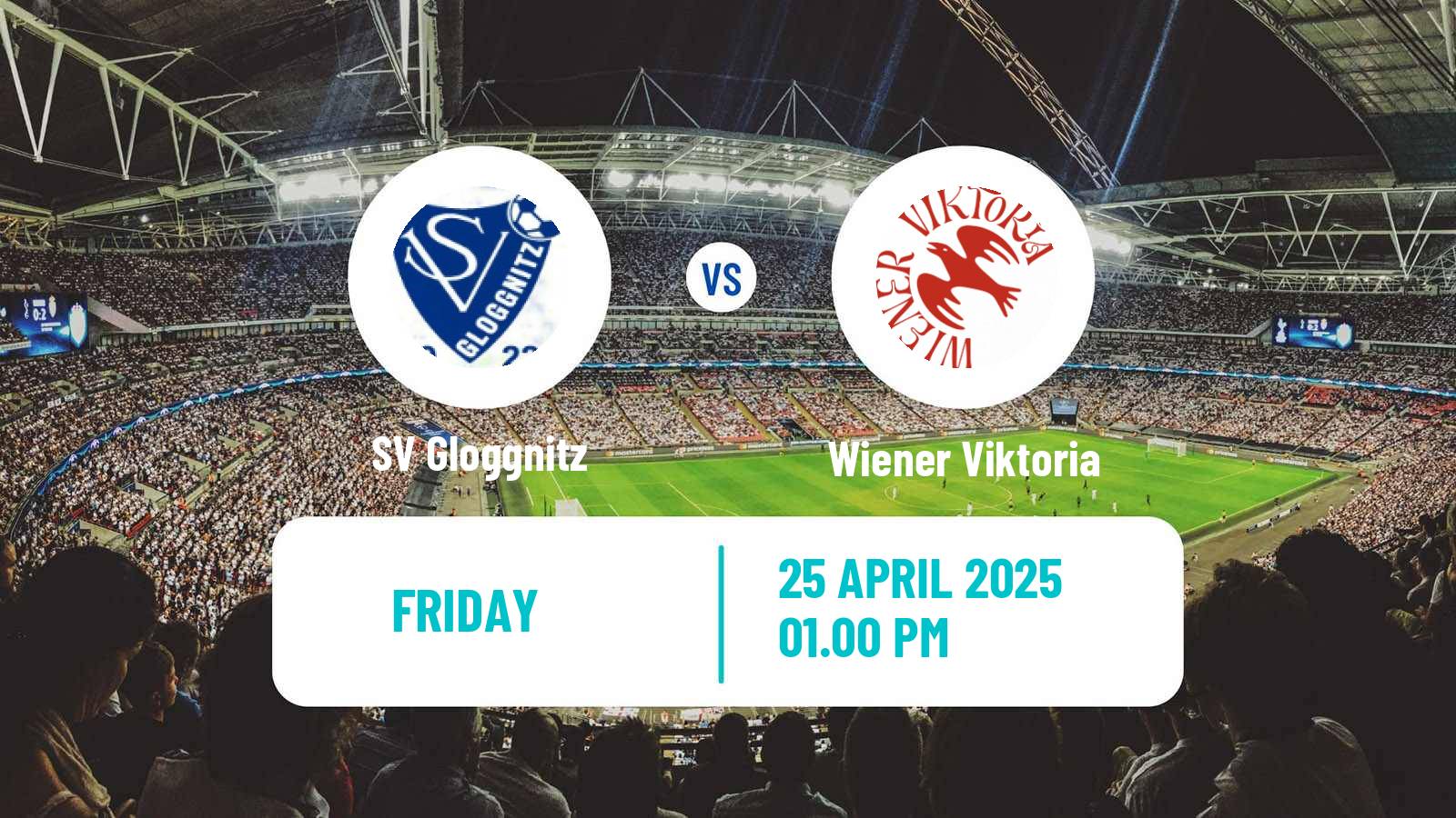 Soccer Austrian Regionalliga East Gloggnitz - Wiener Viktoria