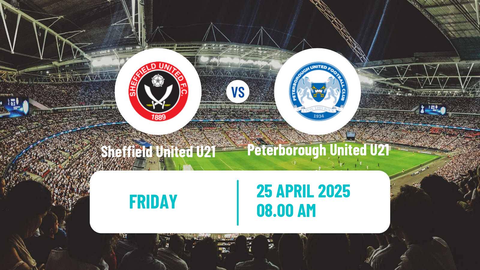 Soccer English Professional Development League Sheffield United U21 - Peterborough United U21