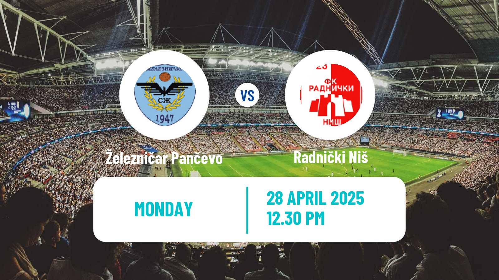 Soccer Serbian Superliga Železničar Pančevo - Radnički Niš