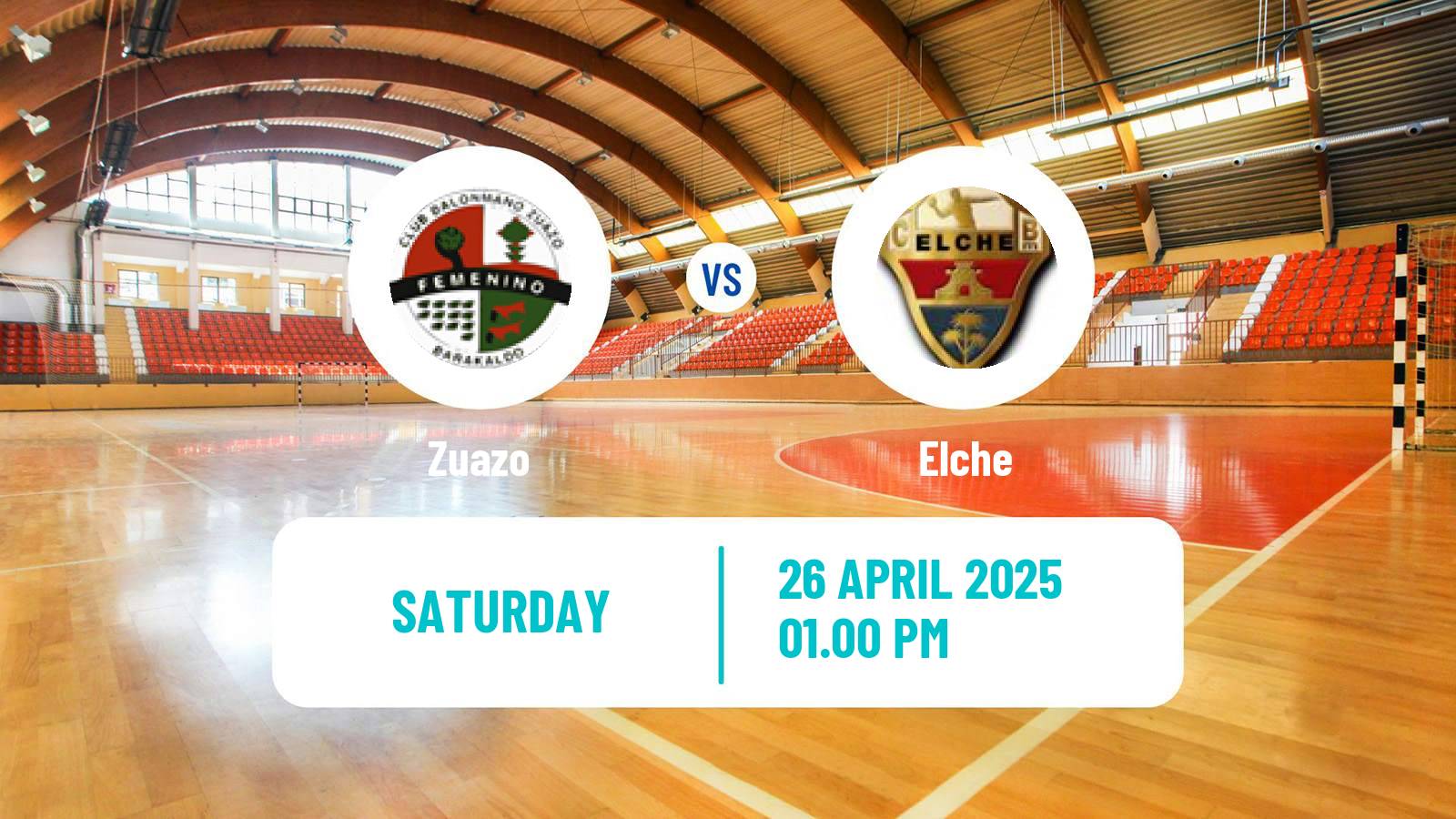 Handball Spanish División de Honor Handball Women Zuazo - Elche
