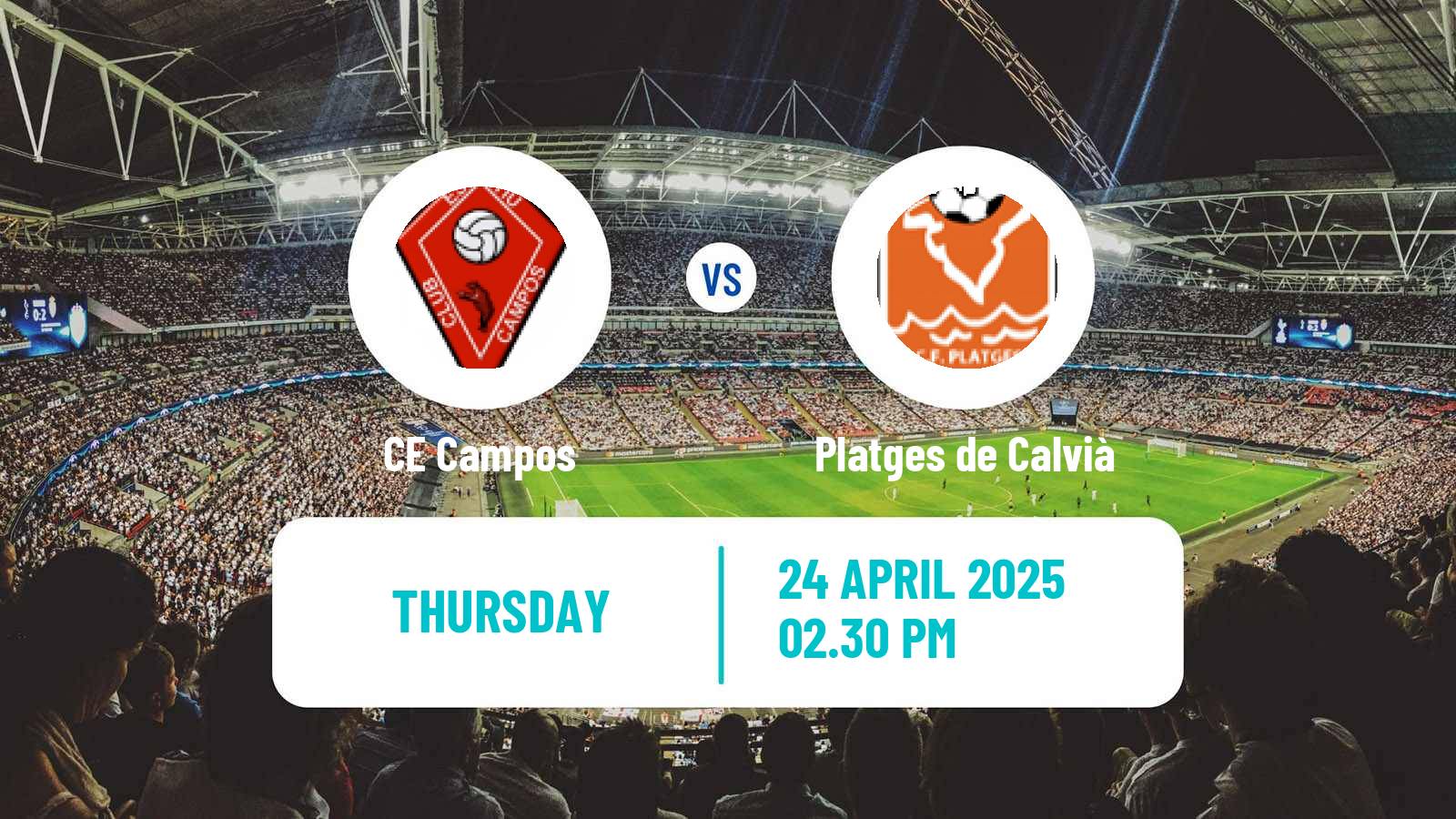 Soccer Spanish Tercera RFEF - Group 11 Campos - Platges de Calvià