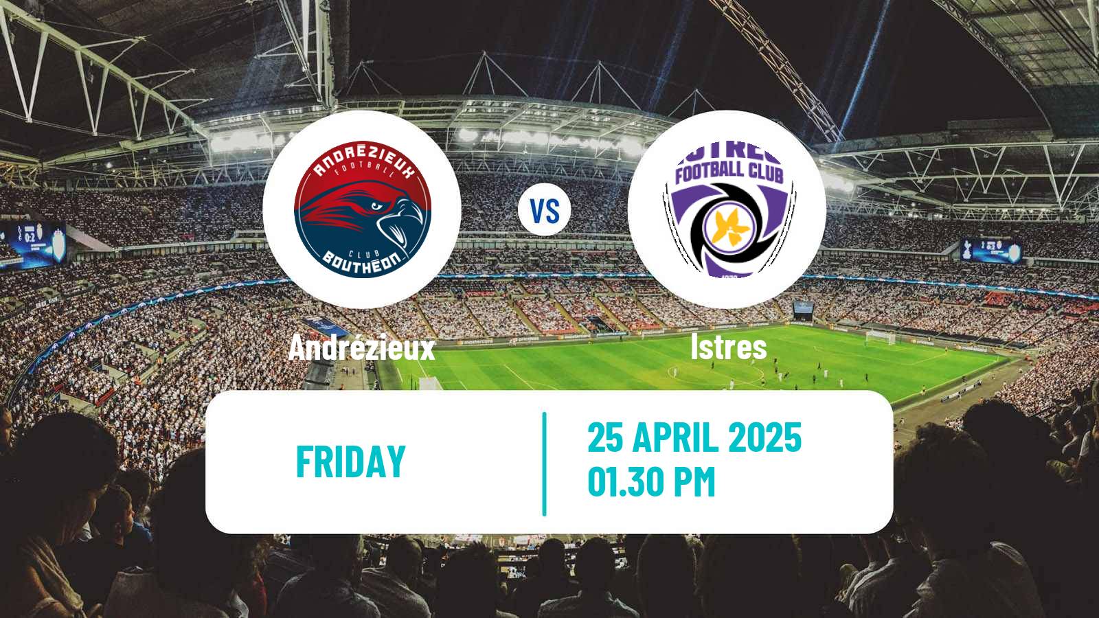 Soccer French National 2 - Group A Andrézieux - Istres