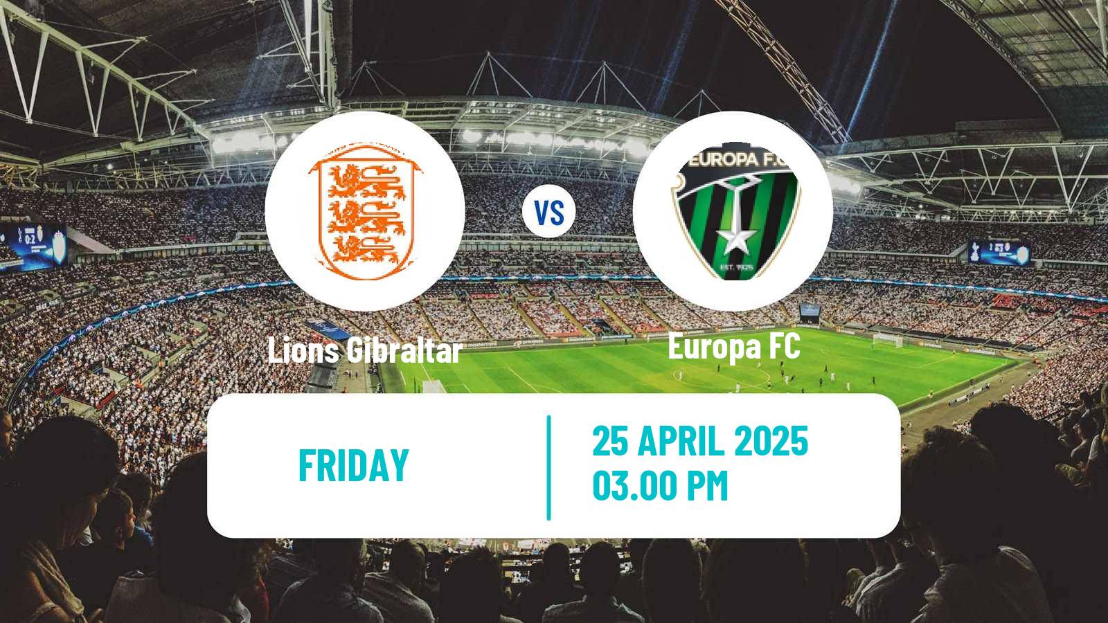 Soccer Gibraltar National League Lions Gibraltar - Europa