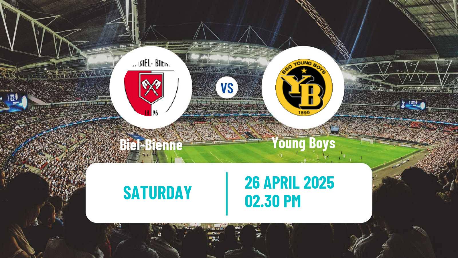 Soccer Swiss Cup Biel-Bienne - Young Boys