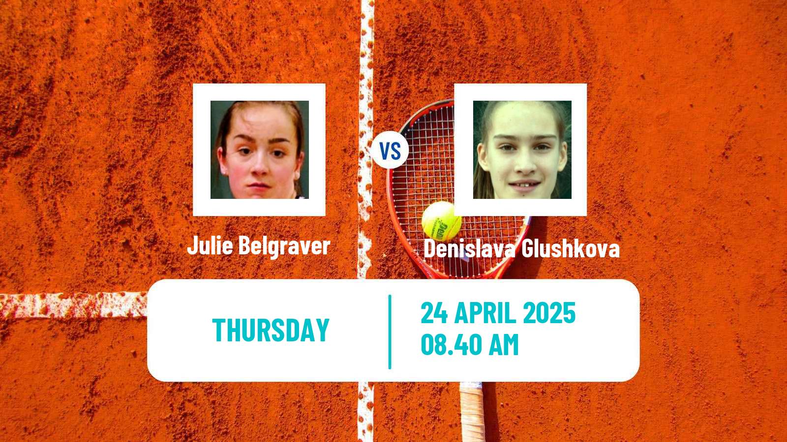 Tennis ITF W35 Santa Margherita Di Pula 4 Women Julie Belgraver - Denislava Glushkova