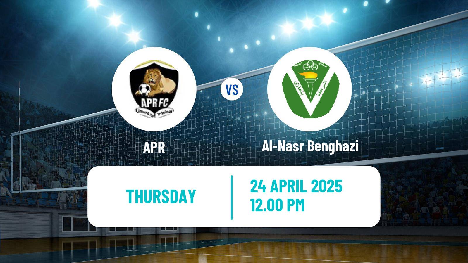 Volleyball African Club Championship Volleyball APR - Al-Nasr Benghazi