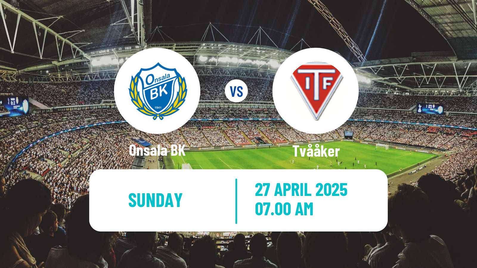 Soccer Swedish Division 2 - Västra Götaland Onsala - Tvååker