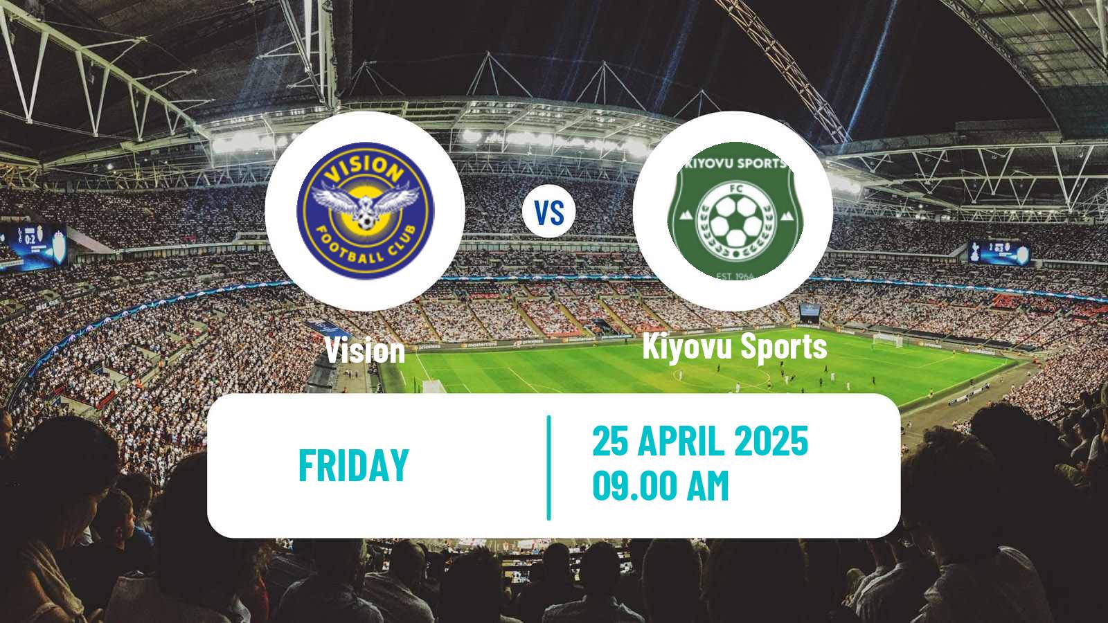 Soccer Rwanda Premier League Vision - Kiyovu Sports