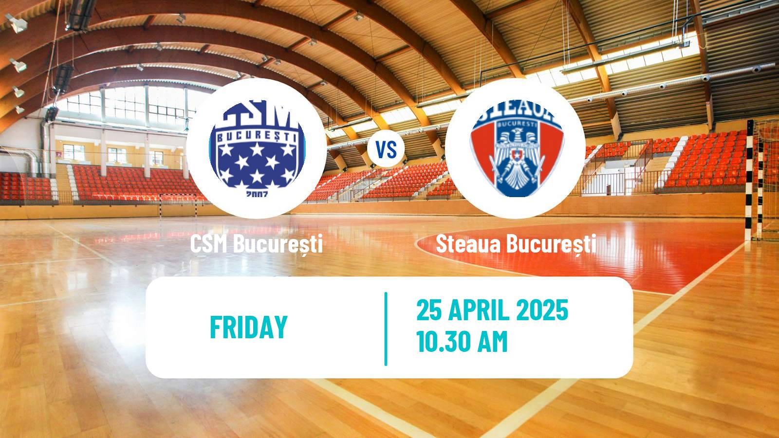 Handball Romanian Liga Nationala Handball CSM București - Steaua București