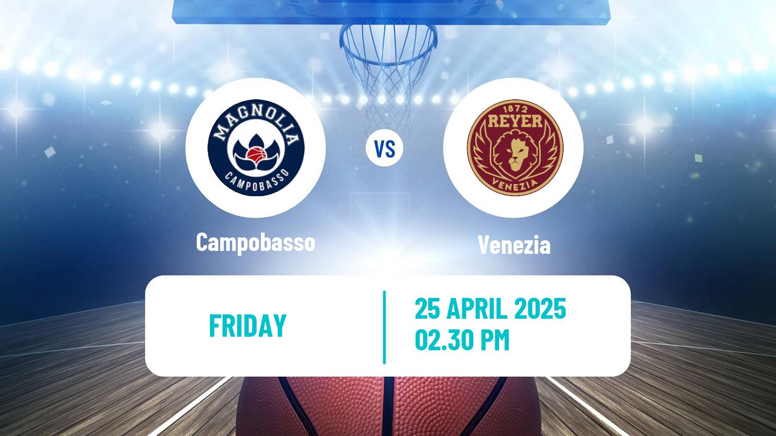 Basketball Italian Serie A1 Basketball Women Campobasso - Venezia