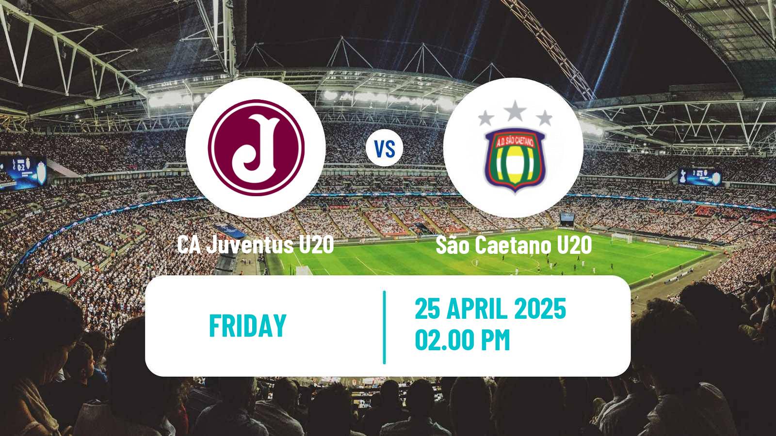 Soccer Brazilian Paulista U20 CA Juventus U20 - São Caetano U20