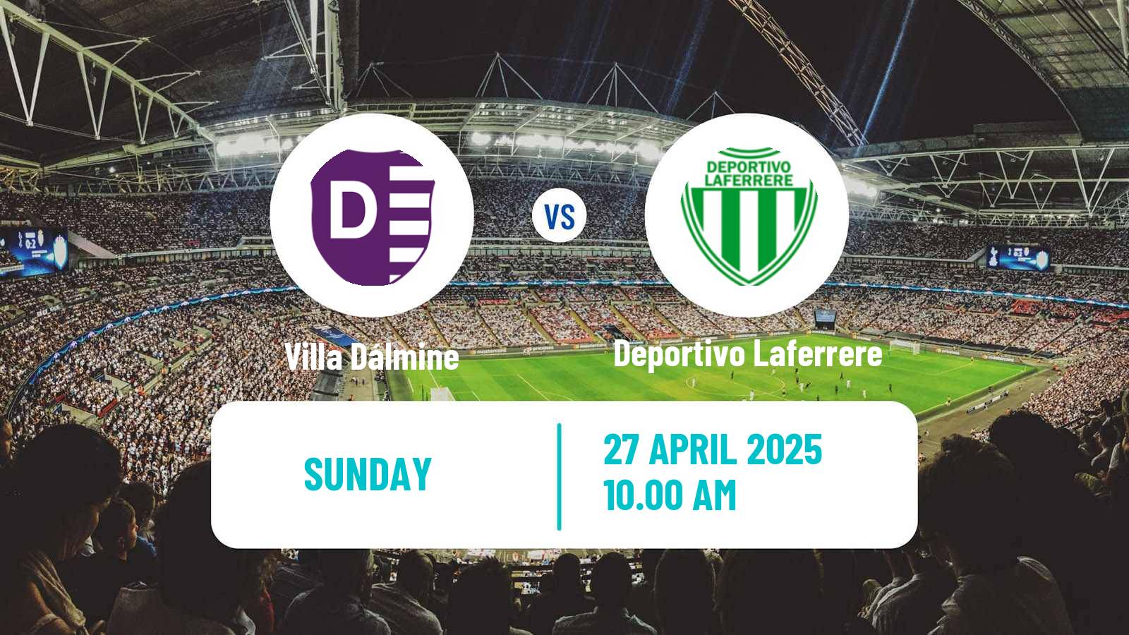 Soccer Argentinian Primera B Villa Dálmine - Deportivo Laferrere