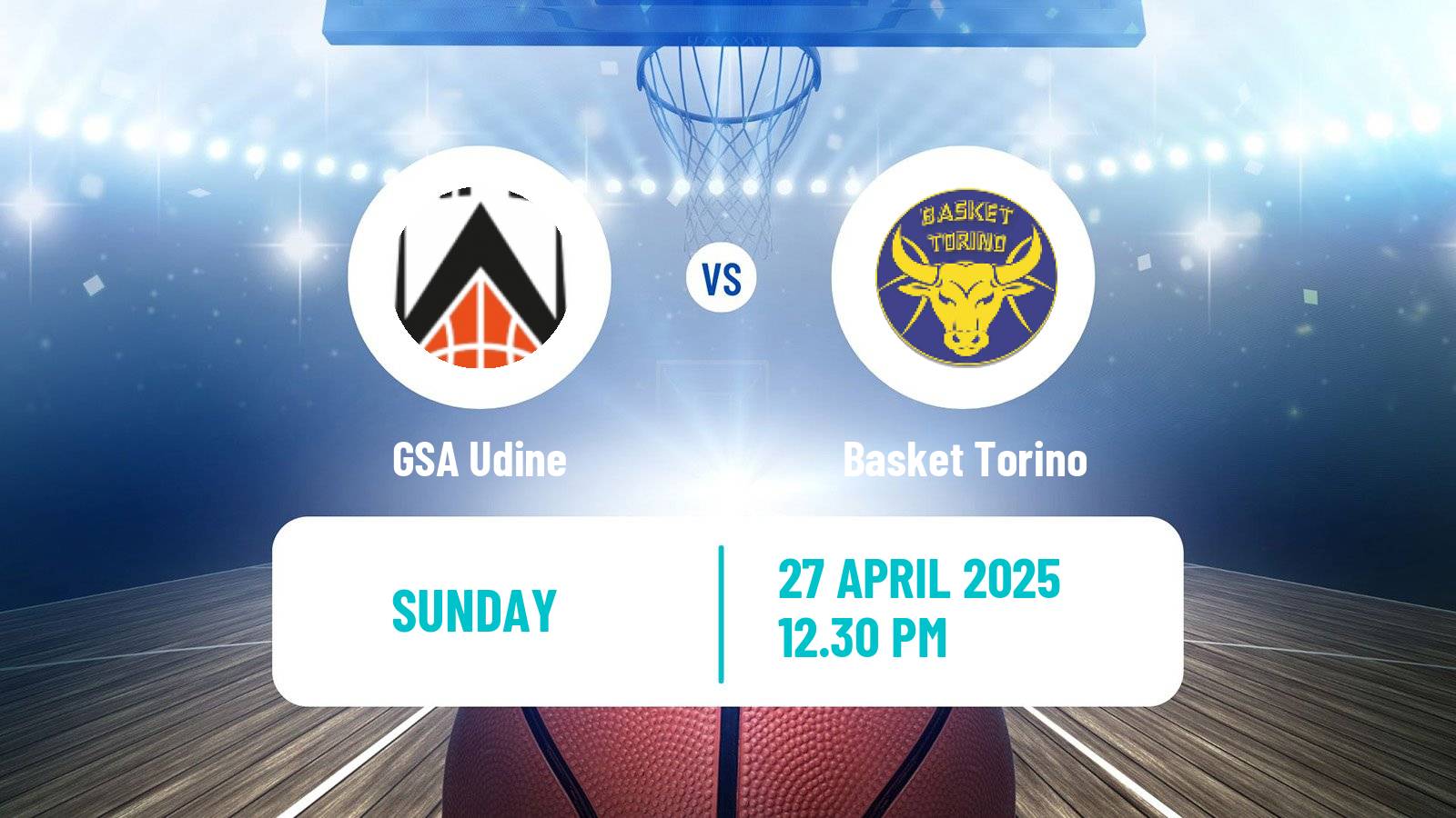 Basketball Italian Serie A2 Basketball Udine - Basket Torino