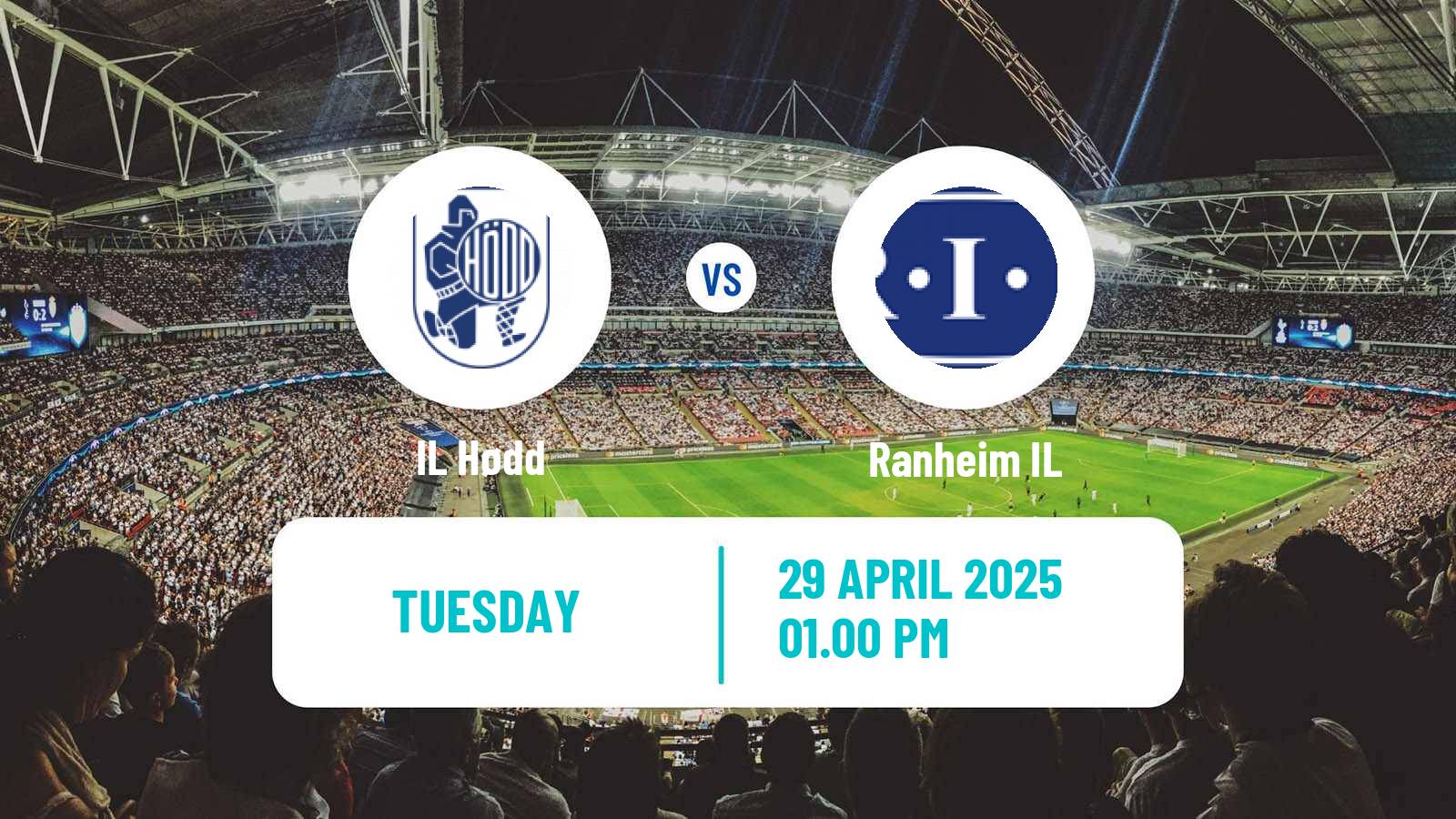 Soccer Norwegian Adeccoligaen Hødd - Ranheim
