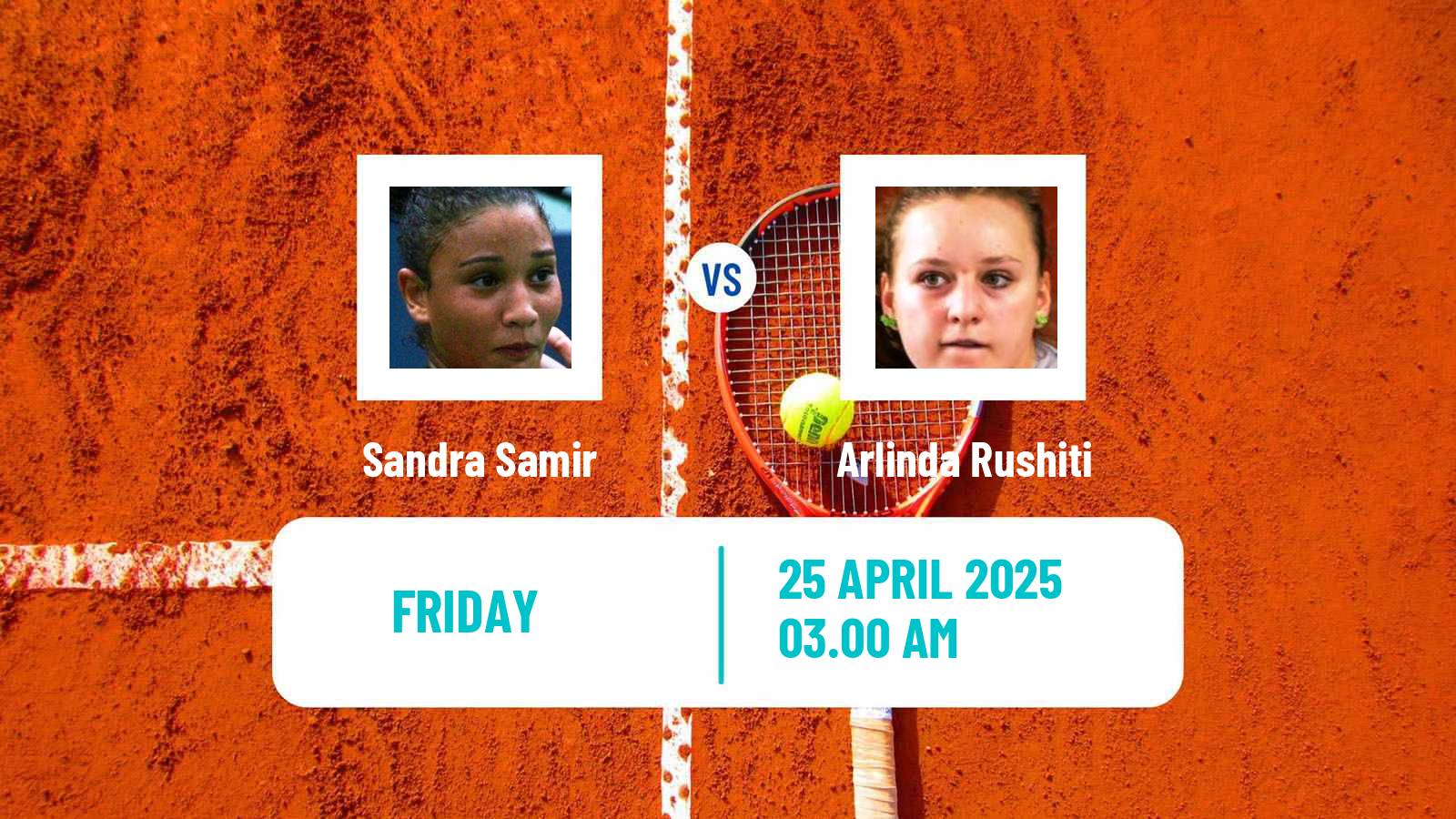 Tennis ITF W35 Sharm Elsheikh 2 Women Sandra Samir - Arlinda Rushiti