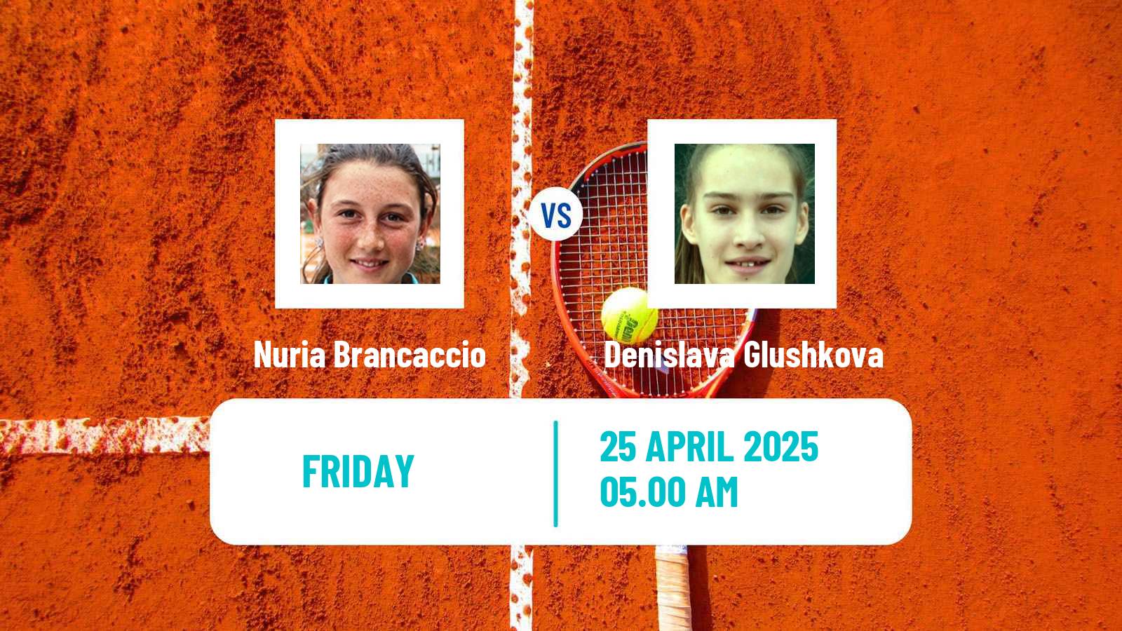 Tennis ITF W35 Santa Margherita Di Pula 4 Women Nuria Brancaccio - Denislava Glushkova