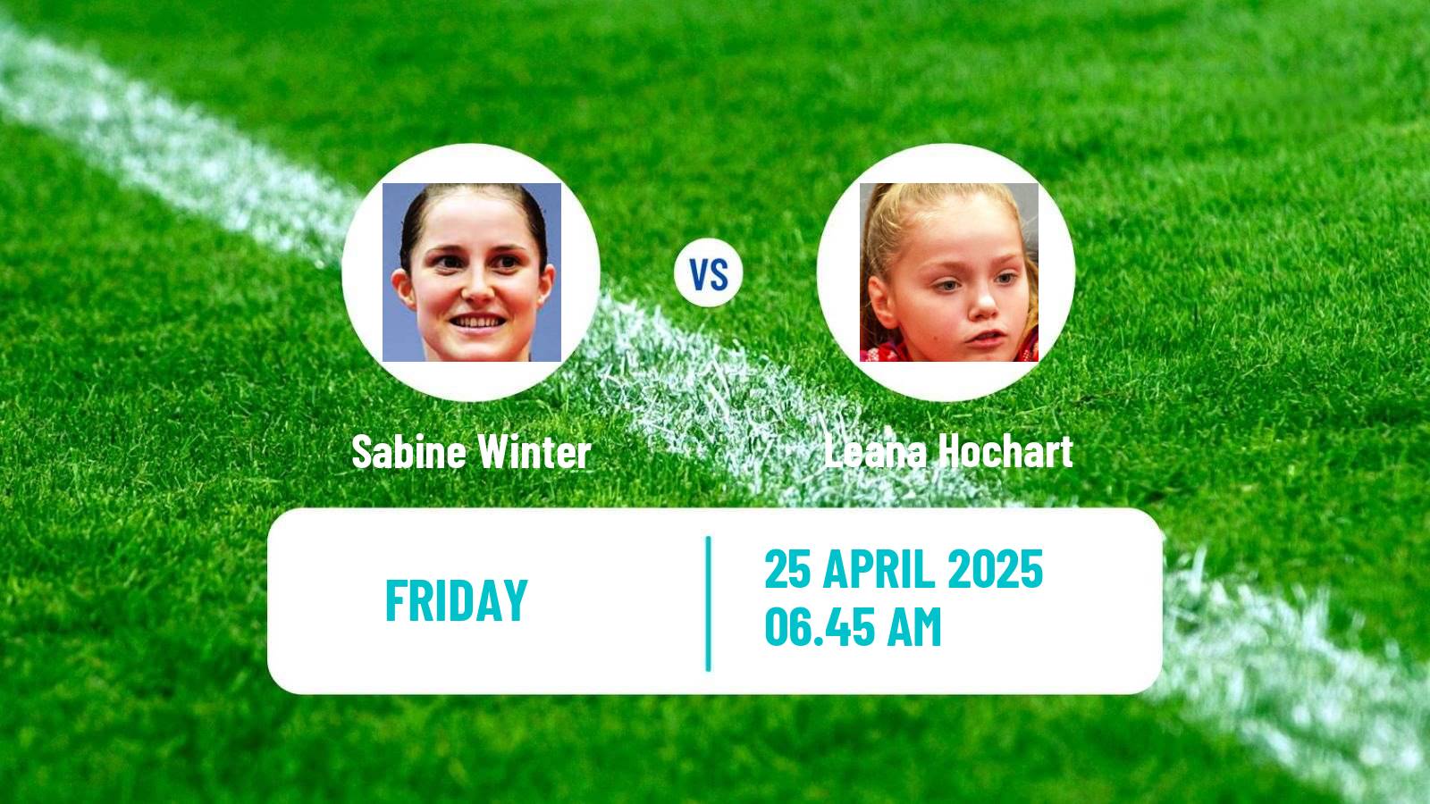Table tennis Wtt Contender Tunis Women Sabine Winter - Leana Hochart