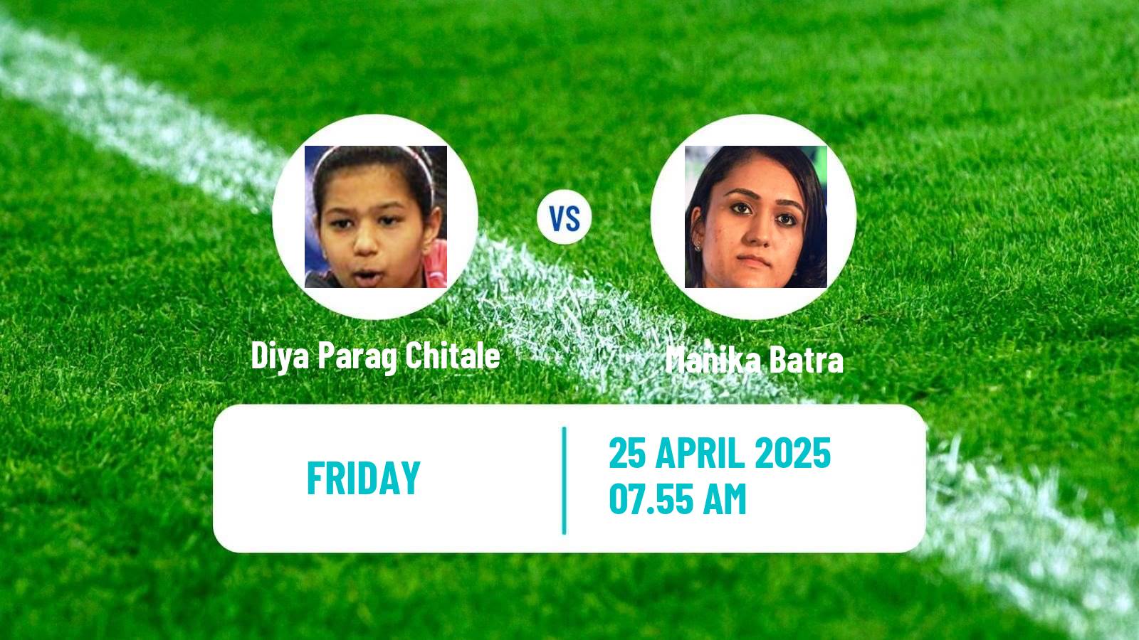 Table tennis Wtt Contender Tunis Women Diya Parag Chitale - Manika Batra