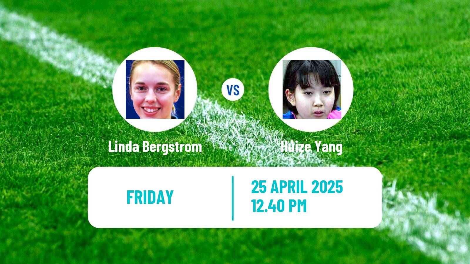Table tennis Wtt Contender Tunis Women Linda Bergstrom - Huize Yang