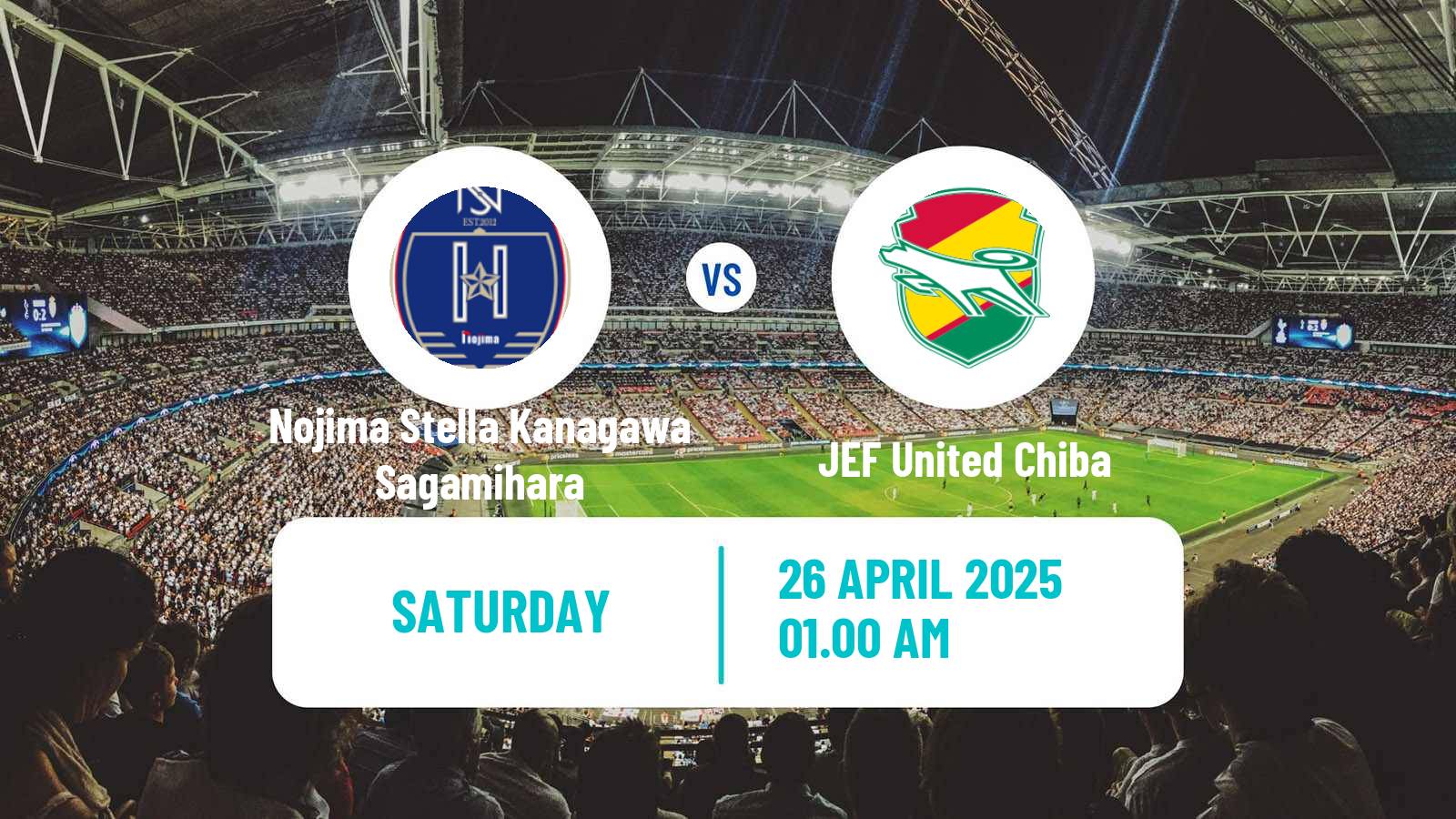 Football Japan WE League Women Nojima Stella Kanagawa Sagamihara - JEF United Chiba