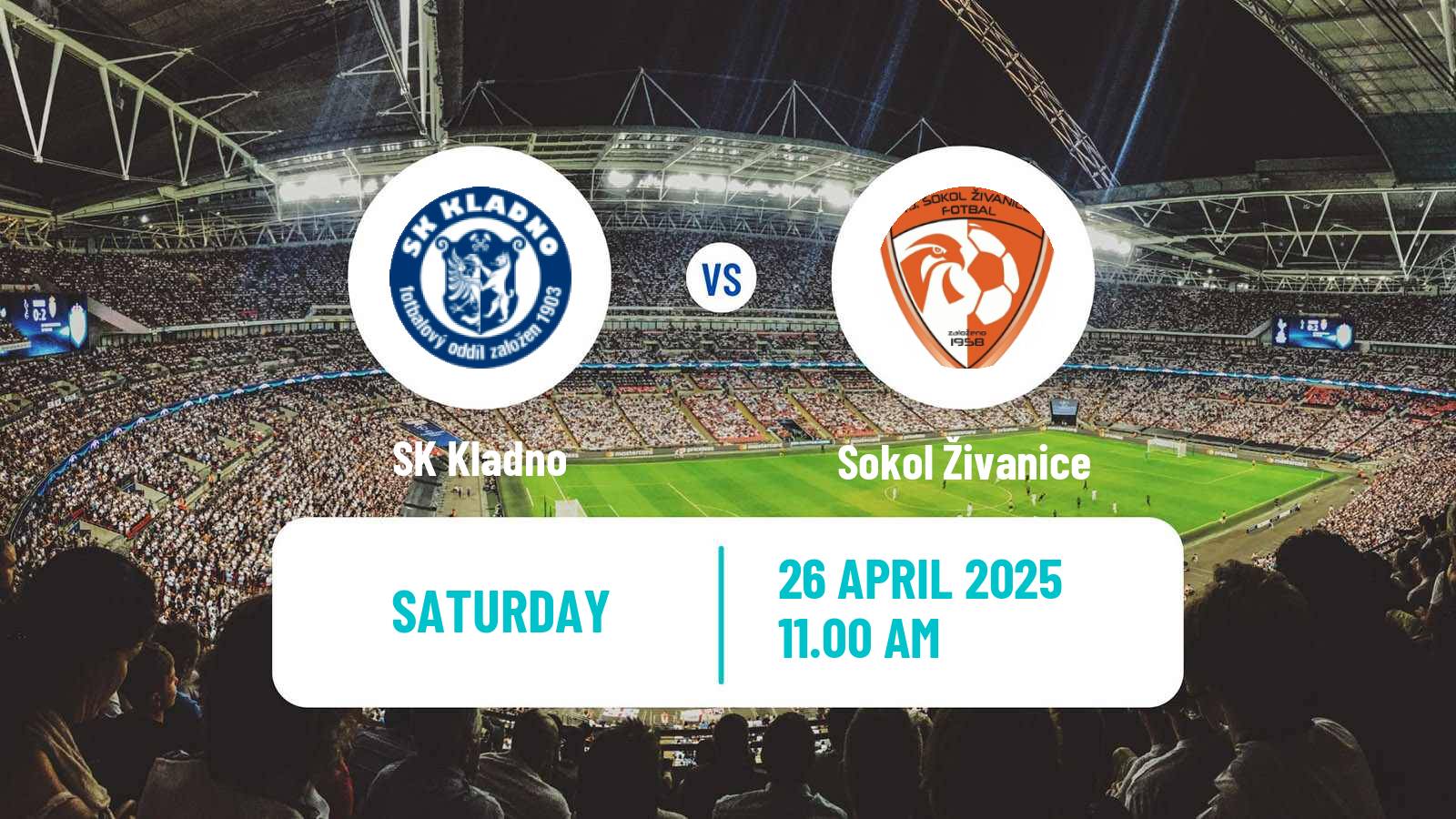 Soccer Czech CFL Group B Kladno - Sokol Živanice