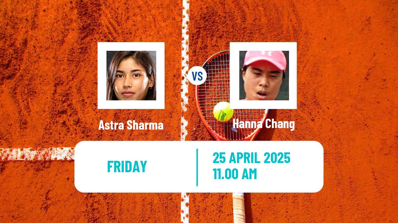 Tennis ITF W100 Charlottesville Va Women Astra Sharma - Hanna Chang