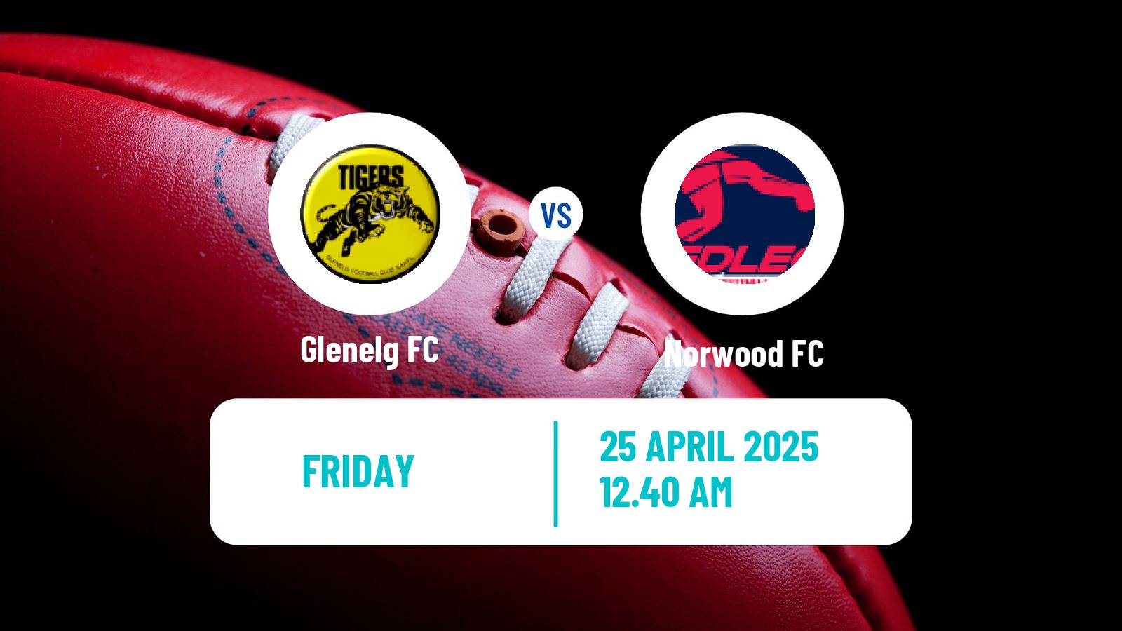 Aussie rules SANFL Glenelg - Norwood