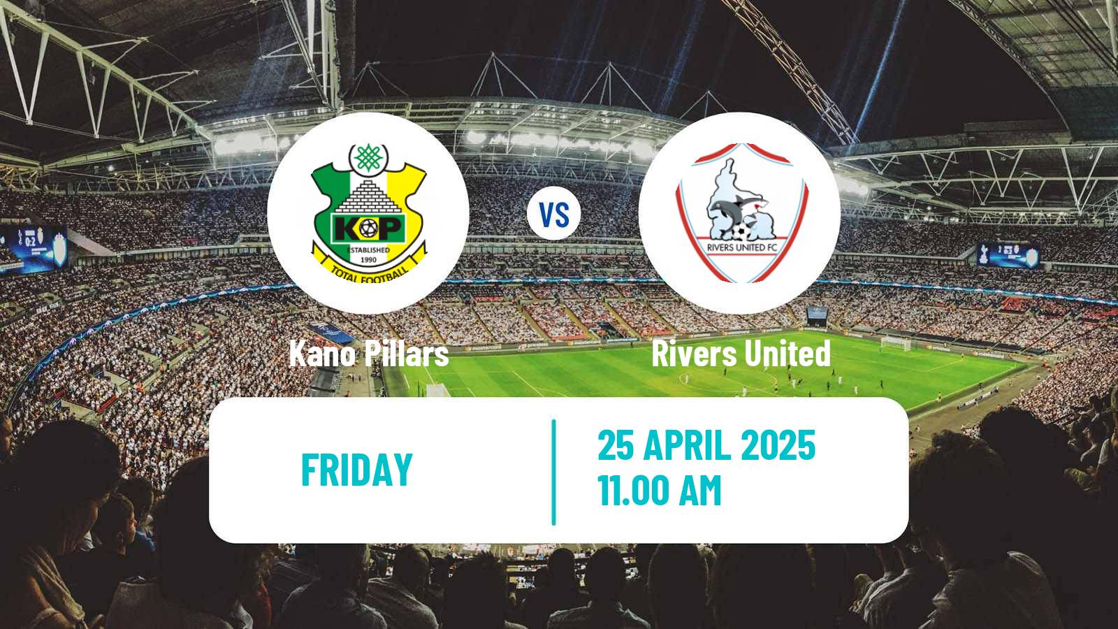 Soccer Nigerian Premier League Kano Pillars - Rivers United