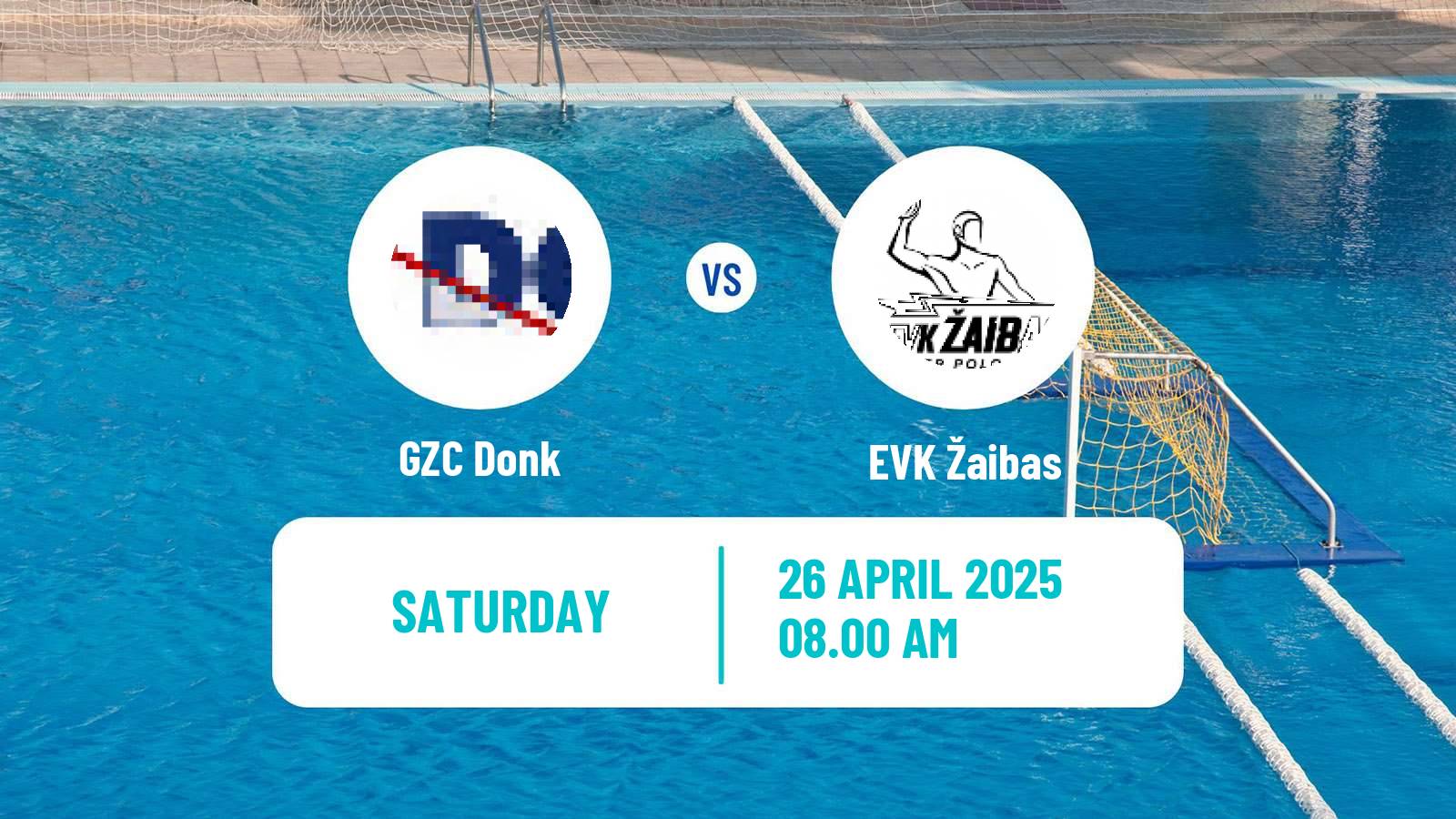 Water polo Challenger Cup Water Polo Donk - Žaibas