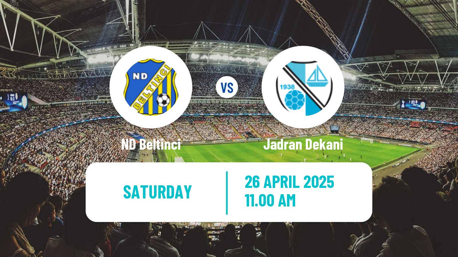 Soccer Slovenian 2 SNL Beltinci - Jadran Dekani