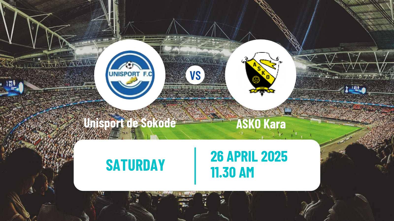 Soccer Togolese Championnat National Unisport de Sokodé - ASKO Kara