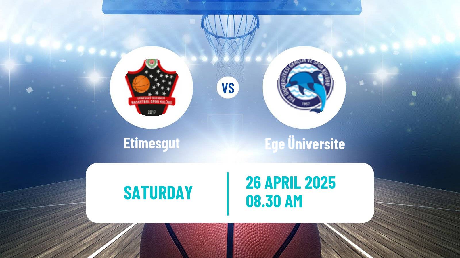 Basketball Turkish TB2L Etimesgut - Ege Üniversite