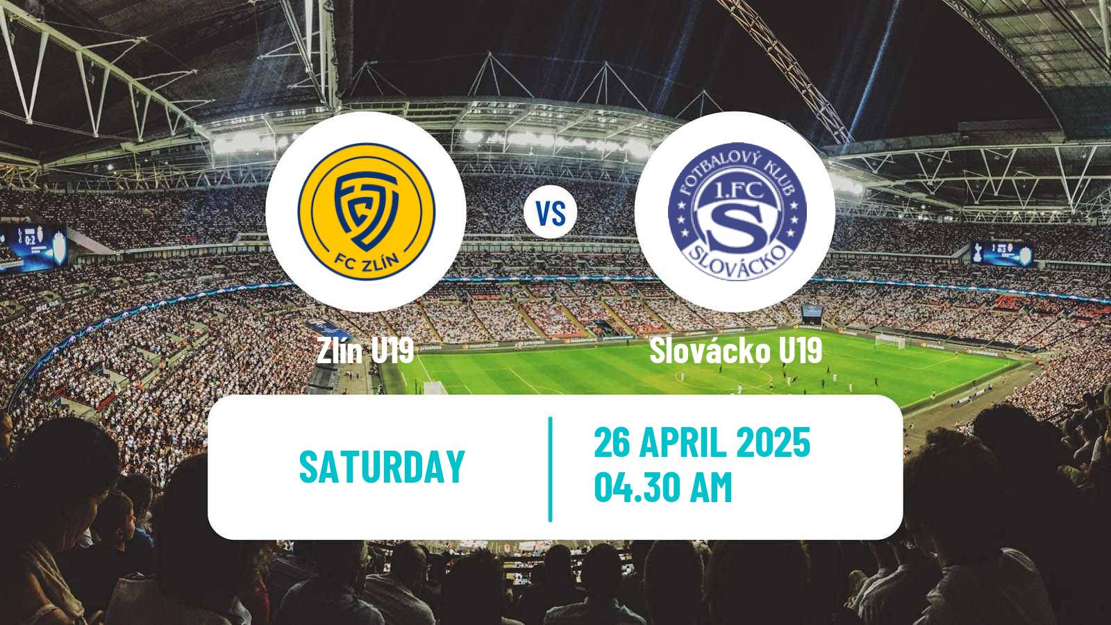 Soccer Czech U19 League Zlín U19 - Slovácko U19