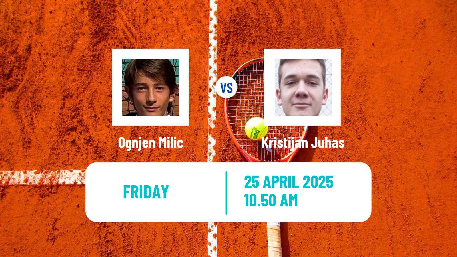 Tennis ITF M15 Kursumlijska Banja Men Ognjen Milic - Kristijan Juhas